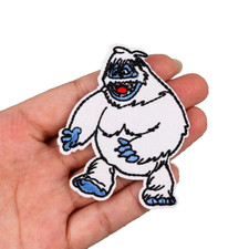 ABOMINABLE SNOWMAN - YETI - RUDOLPH  - MISFIT TOYS - Embroidered Iron On Patch