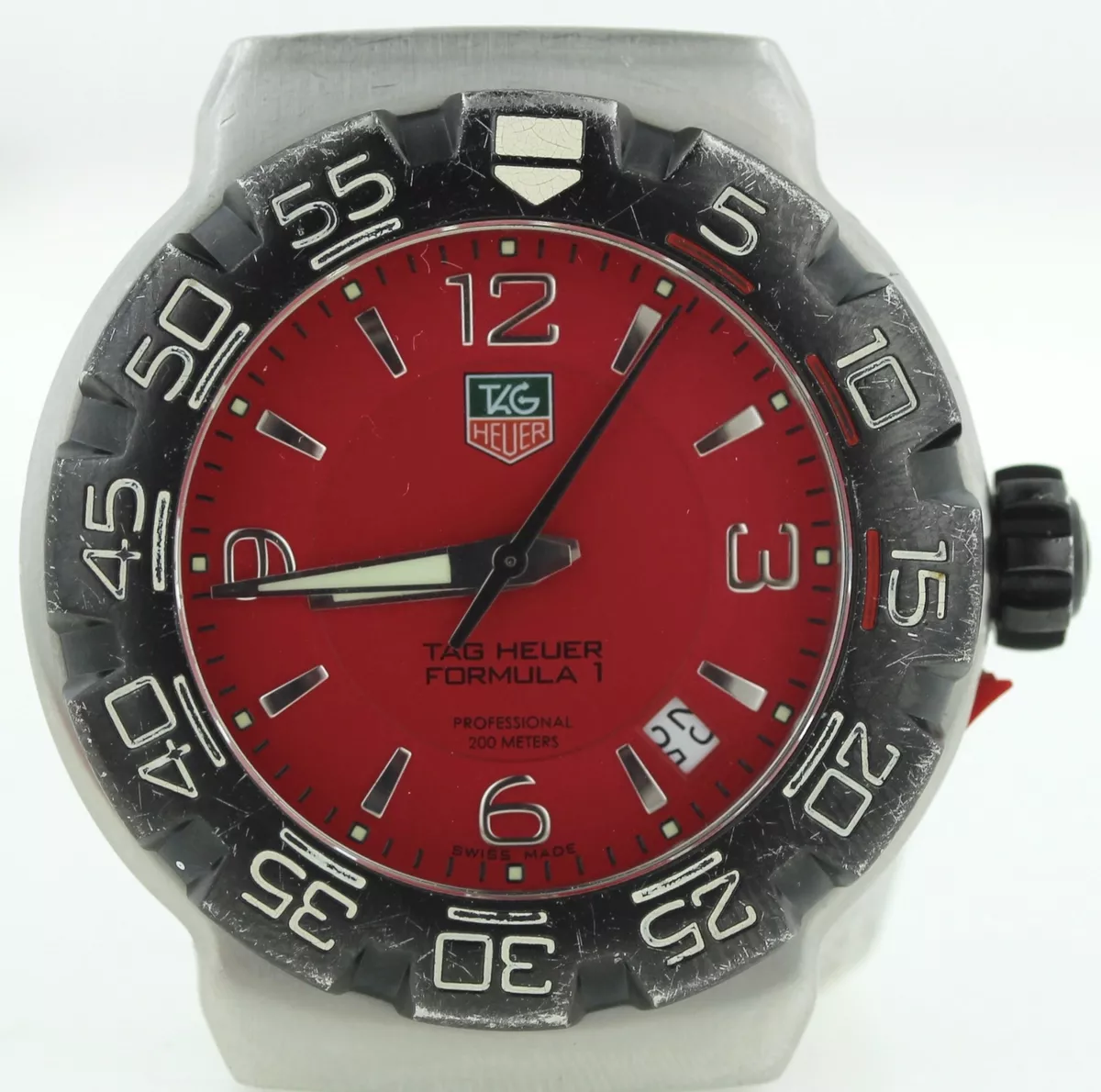 Tag heuer formula top 1 red dial