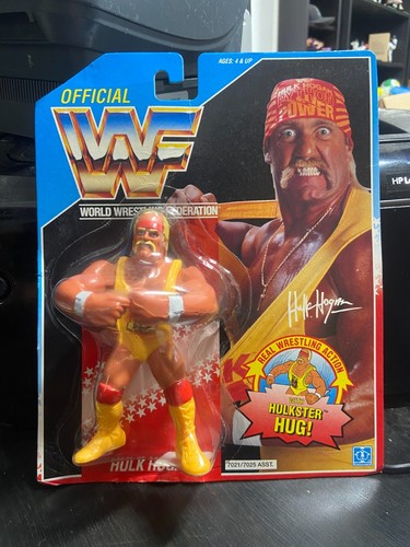 1990 Official WWF Real Wrestling Action Hulk Hogan...