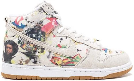 Nike Supreme x Dunk SB High Rammellzee for Sale | Authenticity