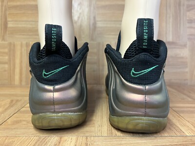 RARE🔥 Sz 8.5 - Nike Air Foamposite PRO Copper Gym Green 624041