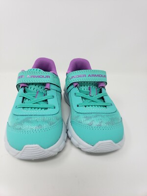 Under Armour Grade School Infant Assert 8 Sneaker, Comet Green/Halo Gray *NIB*