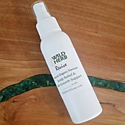 Natural Scalp & Hair Growth Formula: Revive | Organic