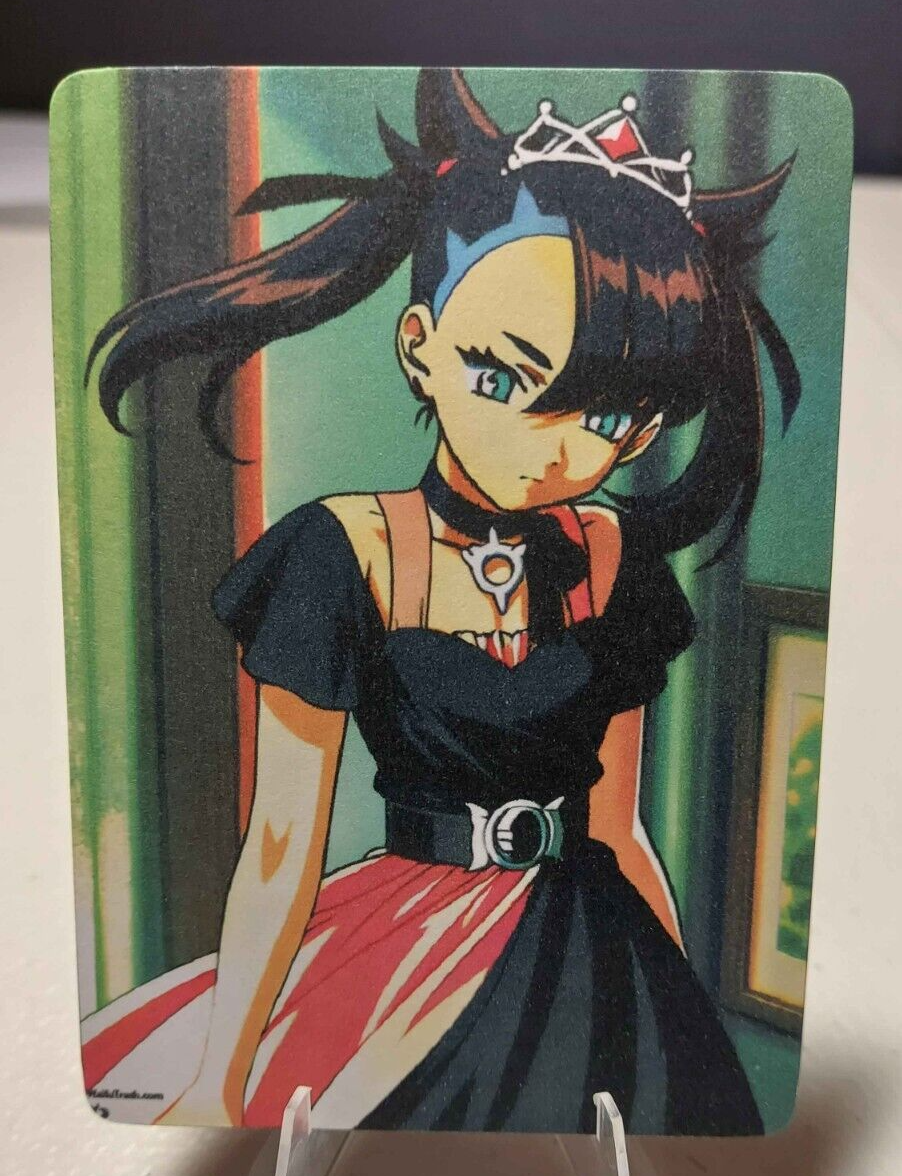 Marnie Full Art Goddess Story Pokemon Waifu Trading Card