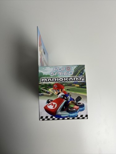 Super Mario Kart 8 pull back Toy Car Brand New Sealed Box Nintendo - Picture 3 of 5
