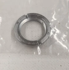 Baldwin Hardware door handle rosette retainer rings, brushed nickel, 5197, pair