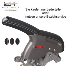 Copertura leva freno a mano in pelle per Porsche  997 911 Carrera