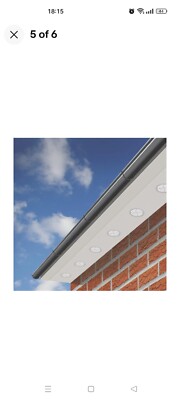 24 Runde Soffit-Lüftungsschlitze, 70 Mm, Push-Fit, Weiß – Für Traufenschein, Küche, Bad & Belüftung
