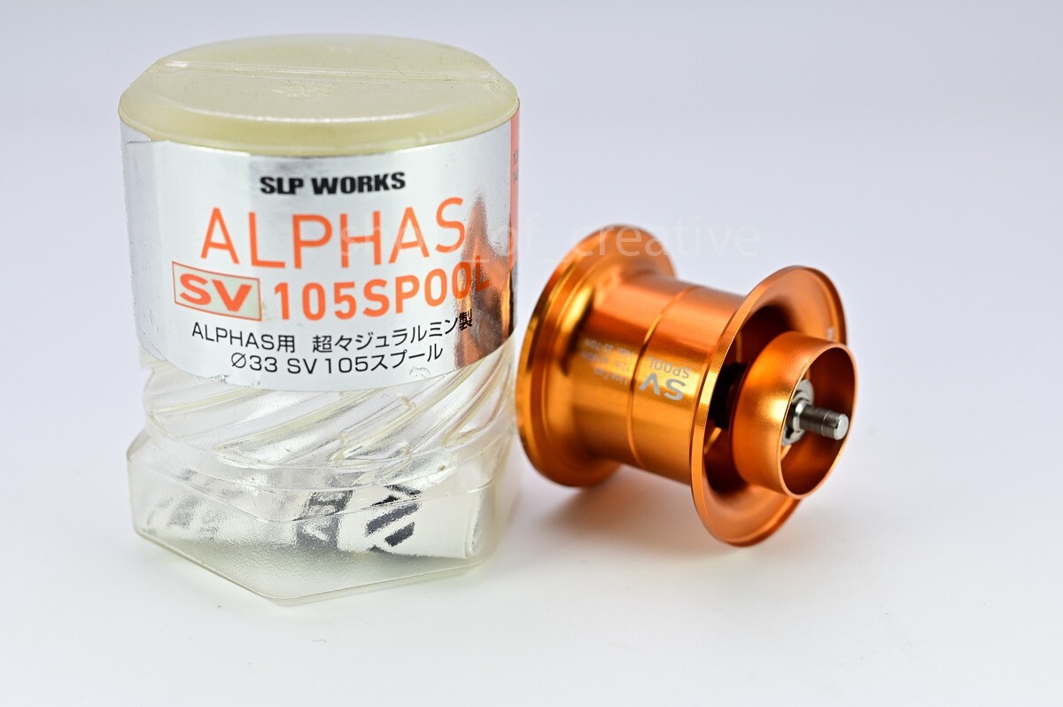 Daiwa 　ALPHAS SV 105 SHL _SV SPOOL_ DAIWA I'ZE FACTORY SPOOL ALPHAS SV 105 ORANGE | eBay