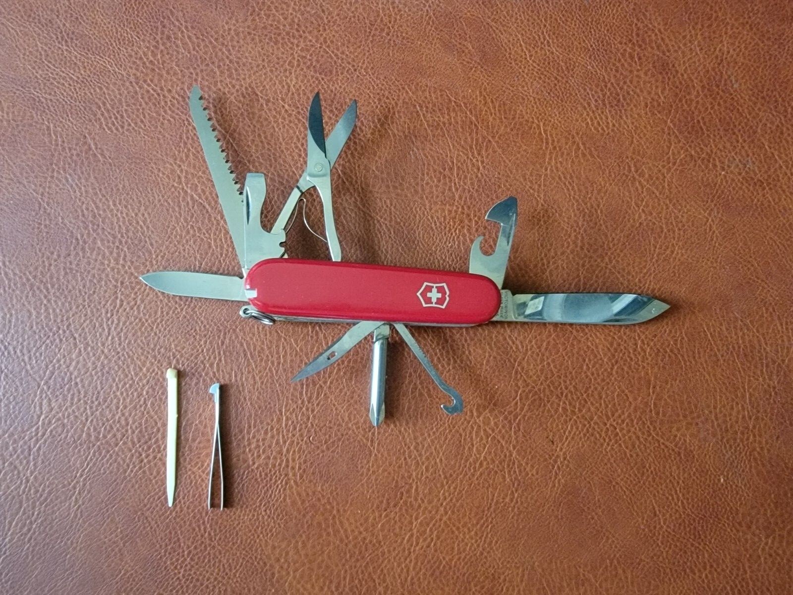 One Used Victorinox Fieldmaster 91mm Swiss Army Knife TSA | eBay