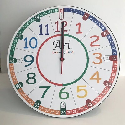 children's learn to tell the time clock