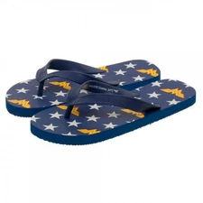 Official DC Comics Wonder Woman Unisex Flip Flops Sandel Shoe (XS, S or M)