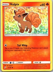 Vulpix 15/181 Team Up