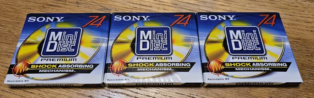 MiniDisc Sony MDW-74B da série Prism. - CDs, DVDs etc - Jardim Europa, Suzano 1487009980 | OLX
