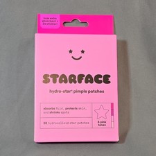 Starface Hydro-Star Hydrocolloid Acne Blemish Pimple Patches 32ct 4 Pink