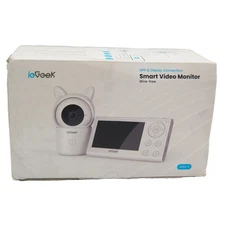 ieGeek Smart Video Baby Monitor With Camera & Audio WiFi Pan-Tilt-Zoom 1080P New
