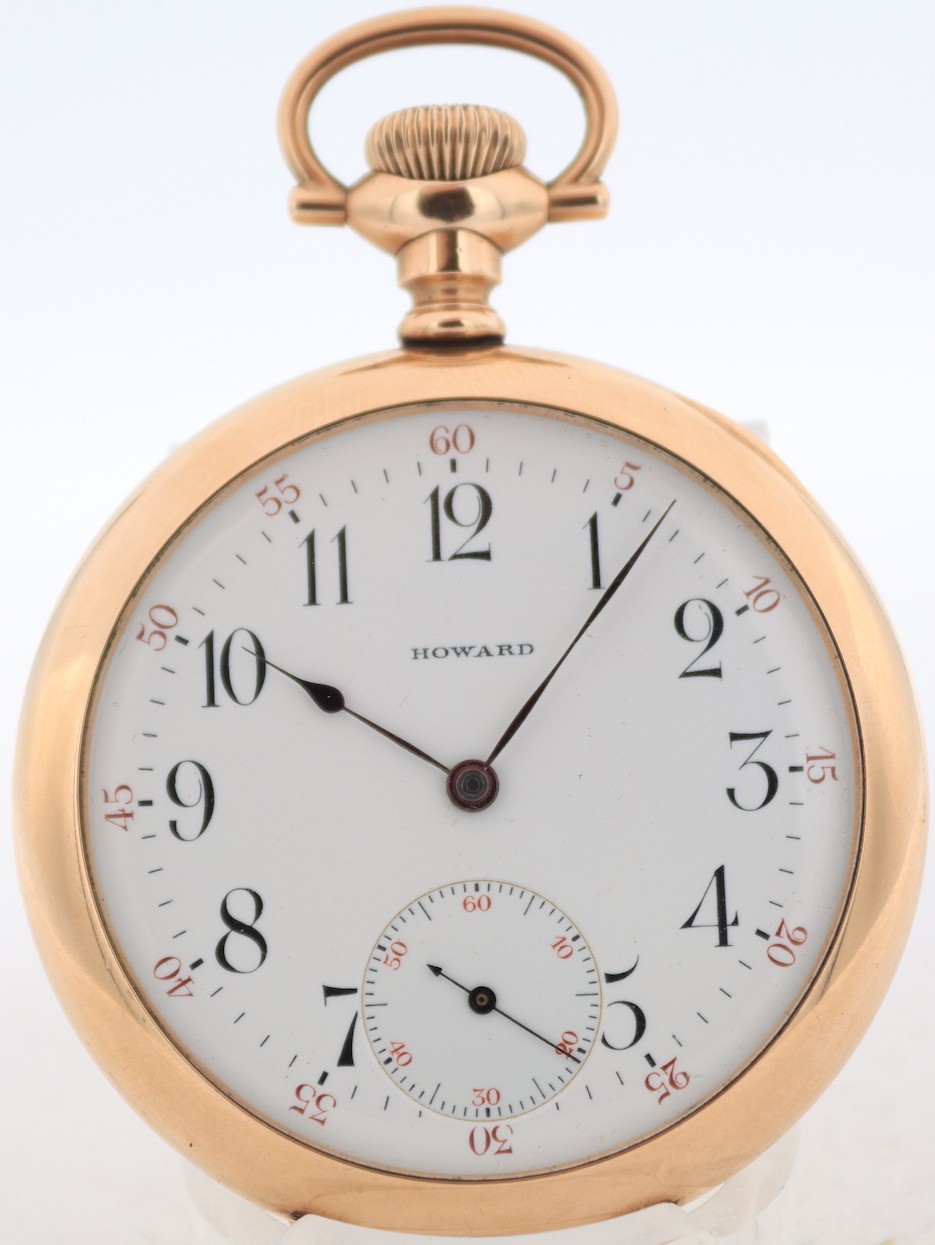 Antique 16s 1907 E Howard 17 Jewel Mechanical Pocket Watch Series