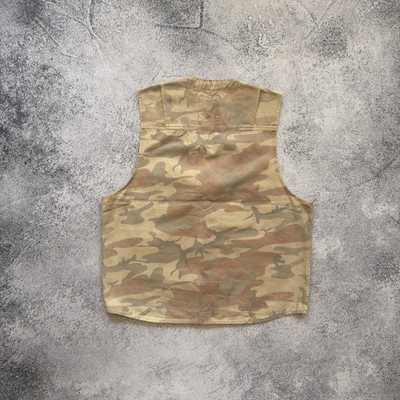 Stone Island Ice Jacket Vest Vintage Camo Very Rare 80s L Size