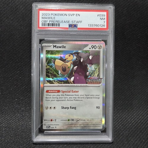 Mawile graded PSA 7 for sale on eBay