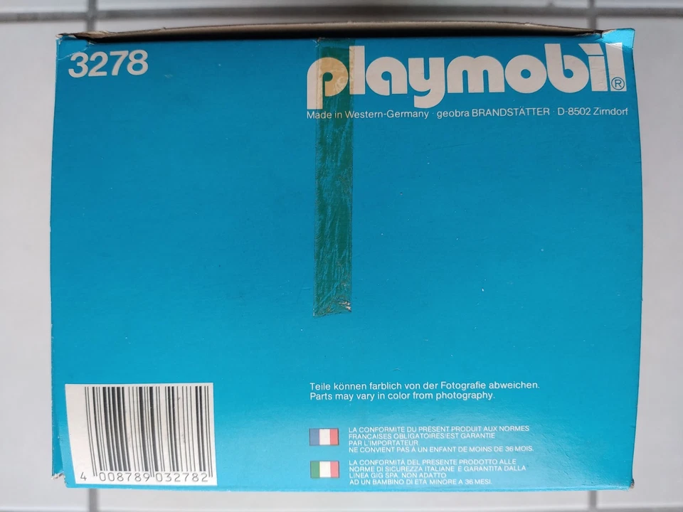 3278 PLAYMOBIL WESTERN VINTAGE : Chariot Bâché far West / Cowboy / Fermier 1983 - Photo 3/4
