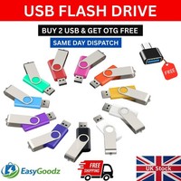 High Speed USB Flash Drive 1/2/4/8/16/32/64/128 GB Memory Pen Stick USB 2.0