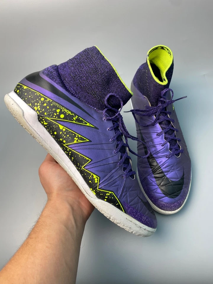 Nike Hypervenom X Proximo IC Elite scarpe indoor futsal viola uomo US10,5 UK9,5 - Immagine 4 di 4