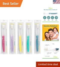 Durable Extra Soft Travel Toothbrush Set - Perfect for Family Care  Travel