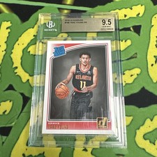 2018-19 Donruss - TRAE YOUNG - Rated Rookie #198 - OKLAHOMA SOONERS BGS 9.5