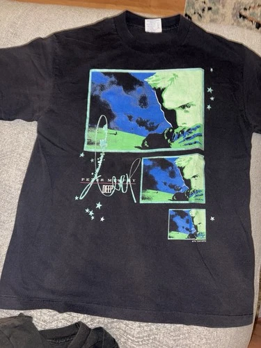Vintage Pete Murphy Deep Concert T Shirt Size L 1980s Good C 1980s vintage concert t-shirt, vintage, single stitch, B+ condition