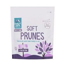 Crazy Jack Organic Ready to Eat Prunes 200g Organic Dried Fruit