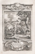 Adam Eva Paradies Totentanz Dance of Death Dans Macabre Kupferstich Rentz 1753