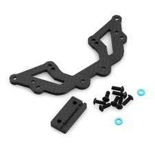 Carbon Fiber 2nd Second Floor Plate Steering Mount For Tamiya XV01 1/10 RC Car k
