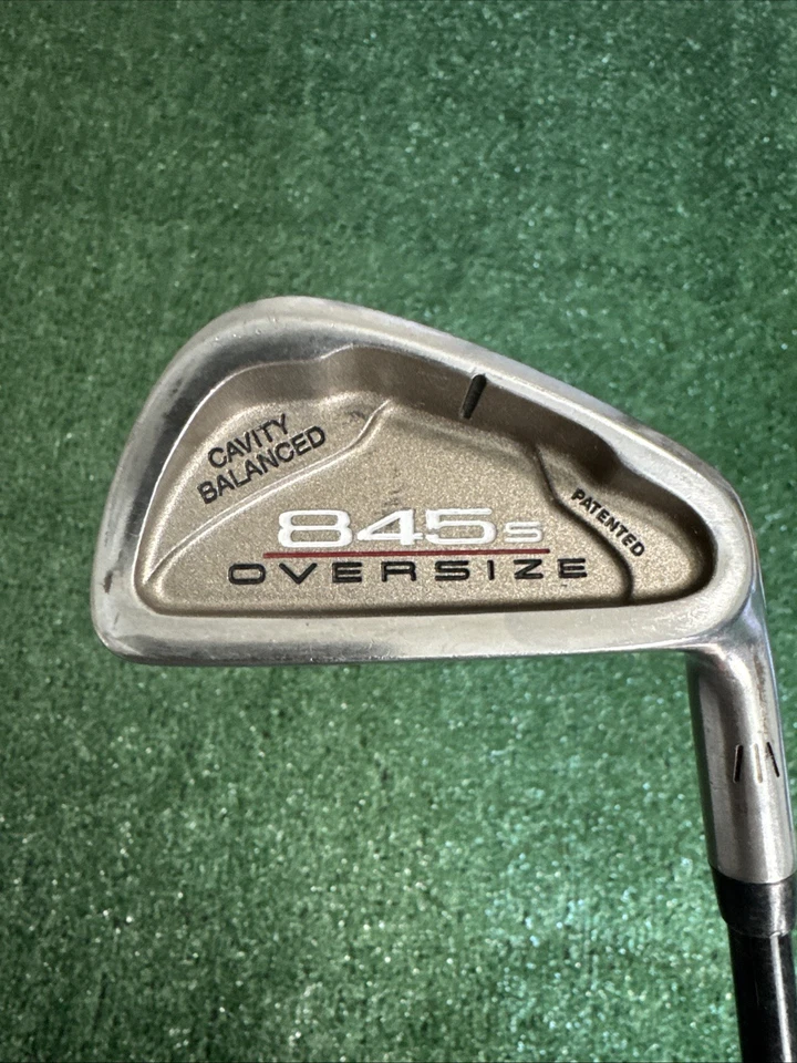 Tommy Armour 845s prata tamanho grande 3 ferro com G Force 3.3 eixo de grafite destro 40” - Imagem 3 de 4