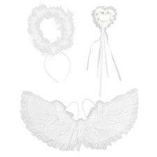 Kid Angel Wing Headband For Halloween Christmas Party Easy To Use