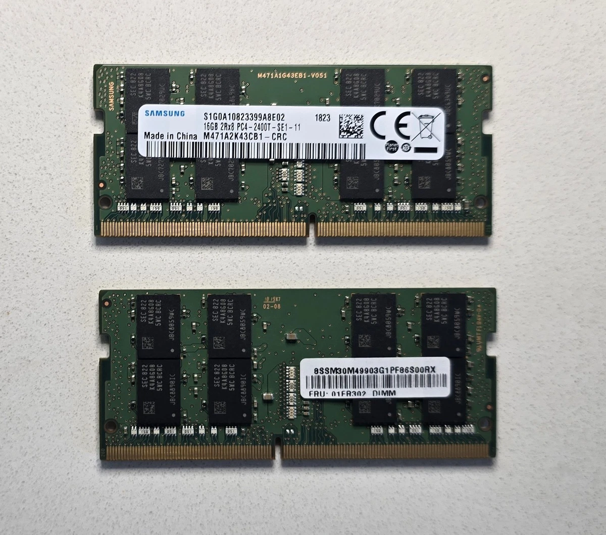 Samsung DDR4 SDRAM 16 GB Total Capacity Memory (RAM) for sale | eBay