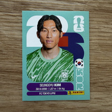 Panini FIFA World Cup 2026 Sticker Seunggyu Kim KOR 3 Korea FC Tokyo
