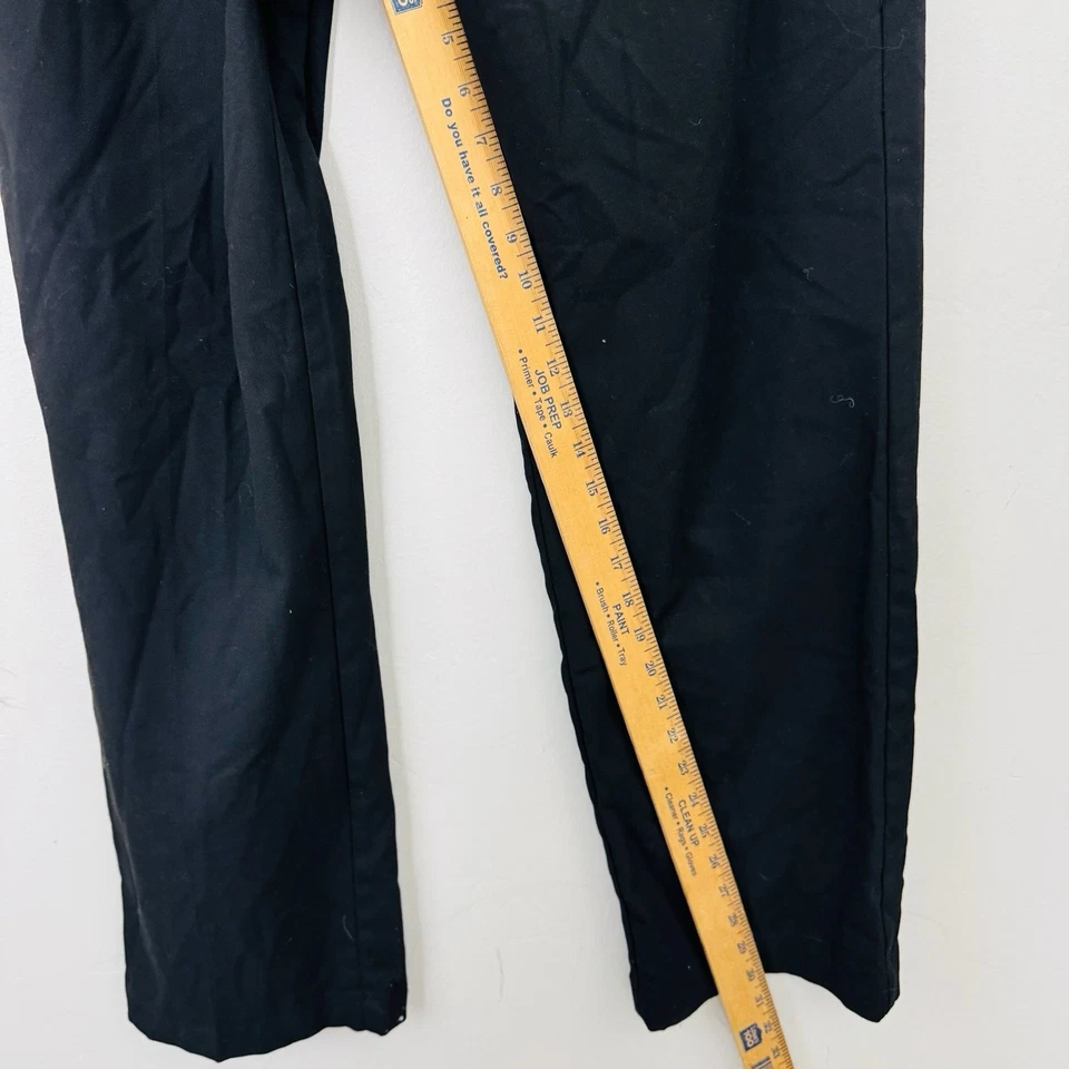 Pantalones de vestir Bershka negros plisados para mujer talla 8 Foto 4 de 4