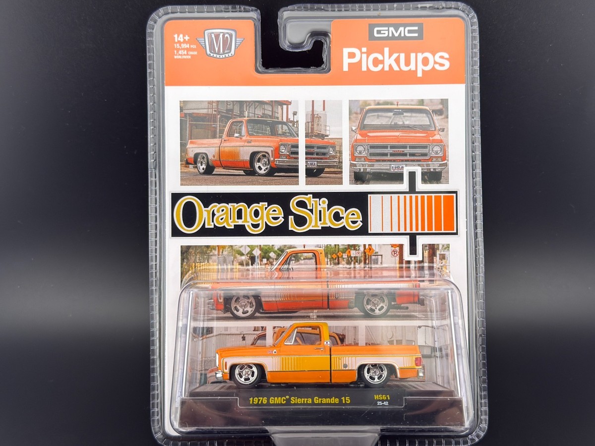M2 1976 GMC Sierra Grande Orange Slice Hobby Exclusive 31500 HS61