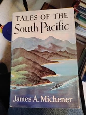 James Michener Tales of the South Pacific HC/DJ Older BOMC Edition
