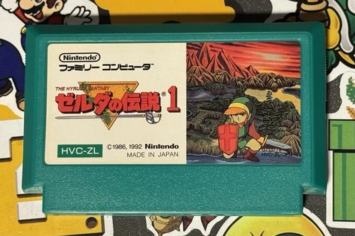 The Legend of Zelda Nintendo Famicom Cartridge Japan Import US Seller TESTED