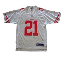 Men's Reebok San Francisco 49ers Shirt Frank Gore #21 NFL Jersey Size Medium UK