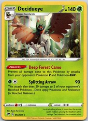Decidueye 013/189 Darkness Ablaze Holo Rare