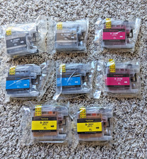 8PK Ink LC203BK LC203C LC203M LC203Y XL Compatible for Brother printers