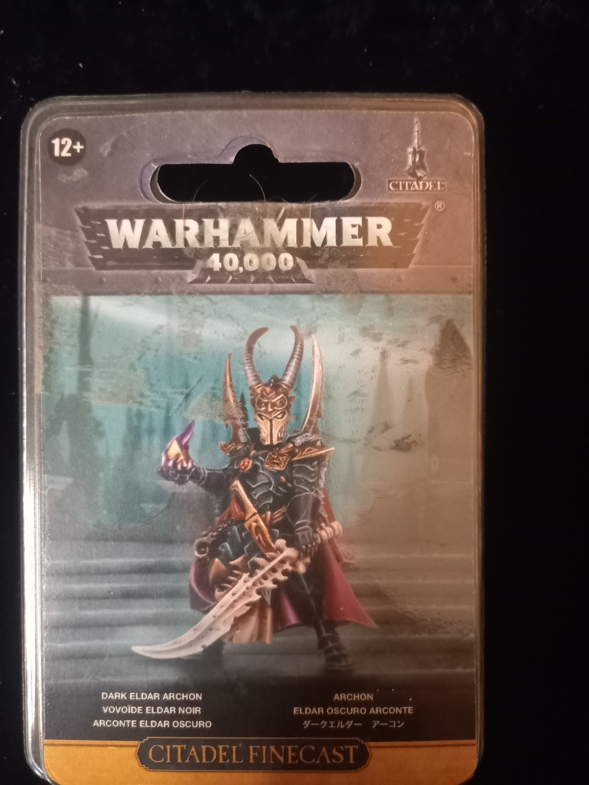 Figurine Dark Eldar Archon OOP Drukhari Warhammer 40k blister original