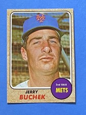 1968 topps #277 jerry buchek exmt