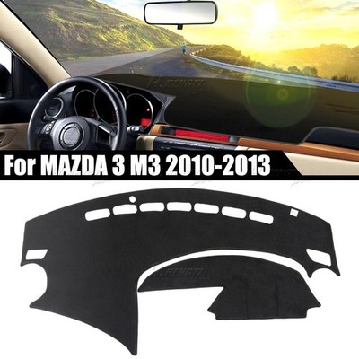 Armaturenbrett Abdeckmatte Abdeckung Sonne Schutz Schwarz für Mazda 3 2010-2013