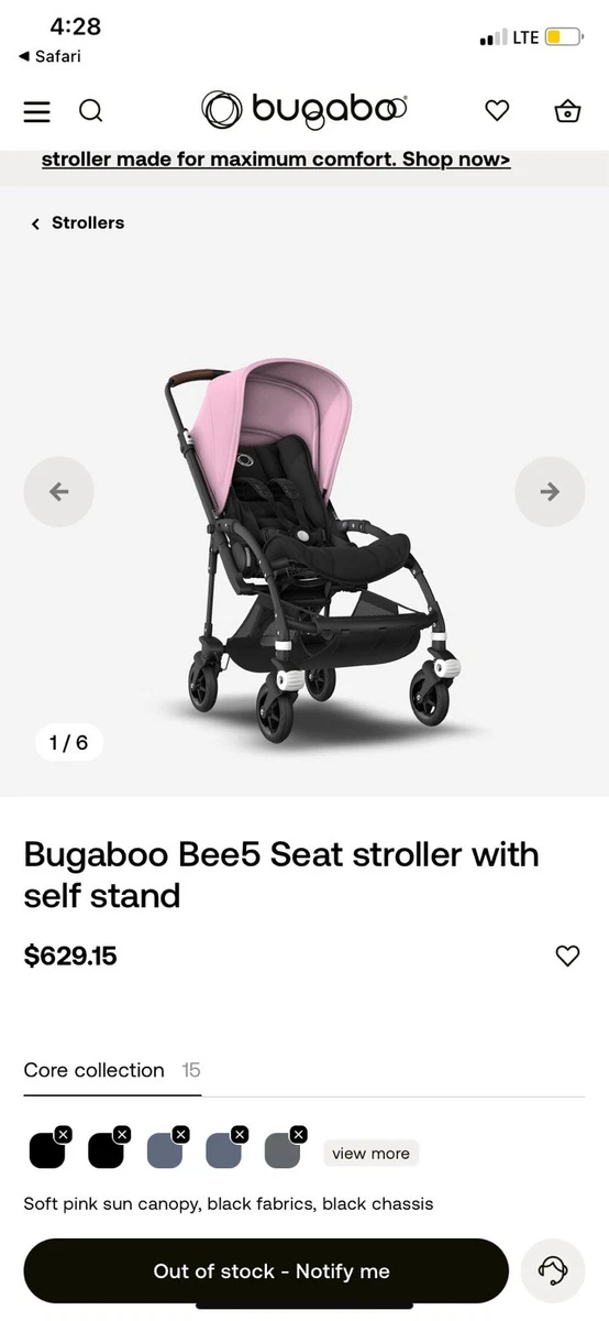 bugaboo donky Bugaboo Donkey 5 Duo Bassinet & Seat Stroller