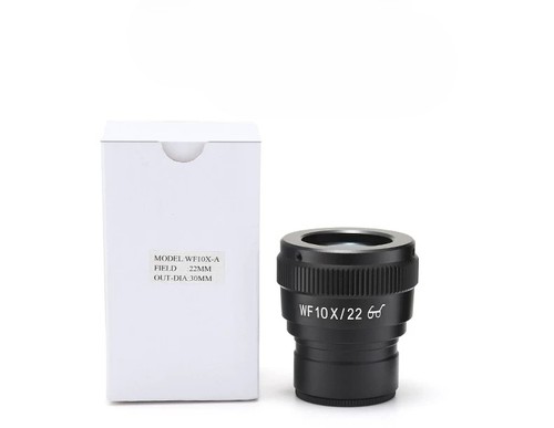 WF10X/22 Oculaire Réticule 22FN Monture 30mm pour Mesure Stéréo Microscope - Photo 12/12