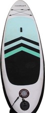 Coolsurf Inflatable Stand Up Paddle Board Sup White Black Mint Green 10ft