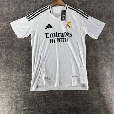 Adidas Real Madrid Fly Emirates Soccer Jersey Men's Size 2XL Slim